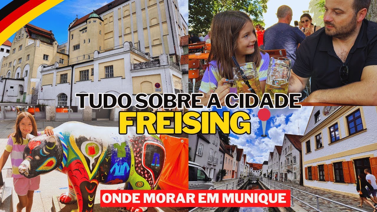 FREISING, A CIDADE DA CERVEJARIA MAIS ANTIGA DO MUNDO E A LENDA DOS URSOS! | ONDE MORAR NA ALEMANHA