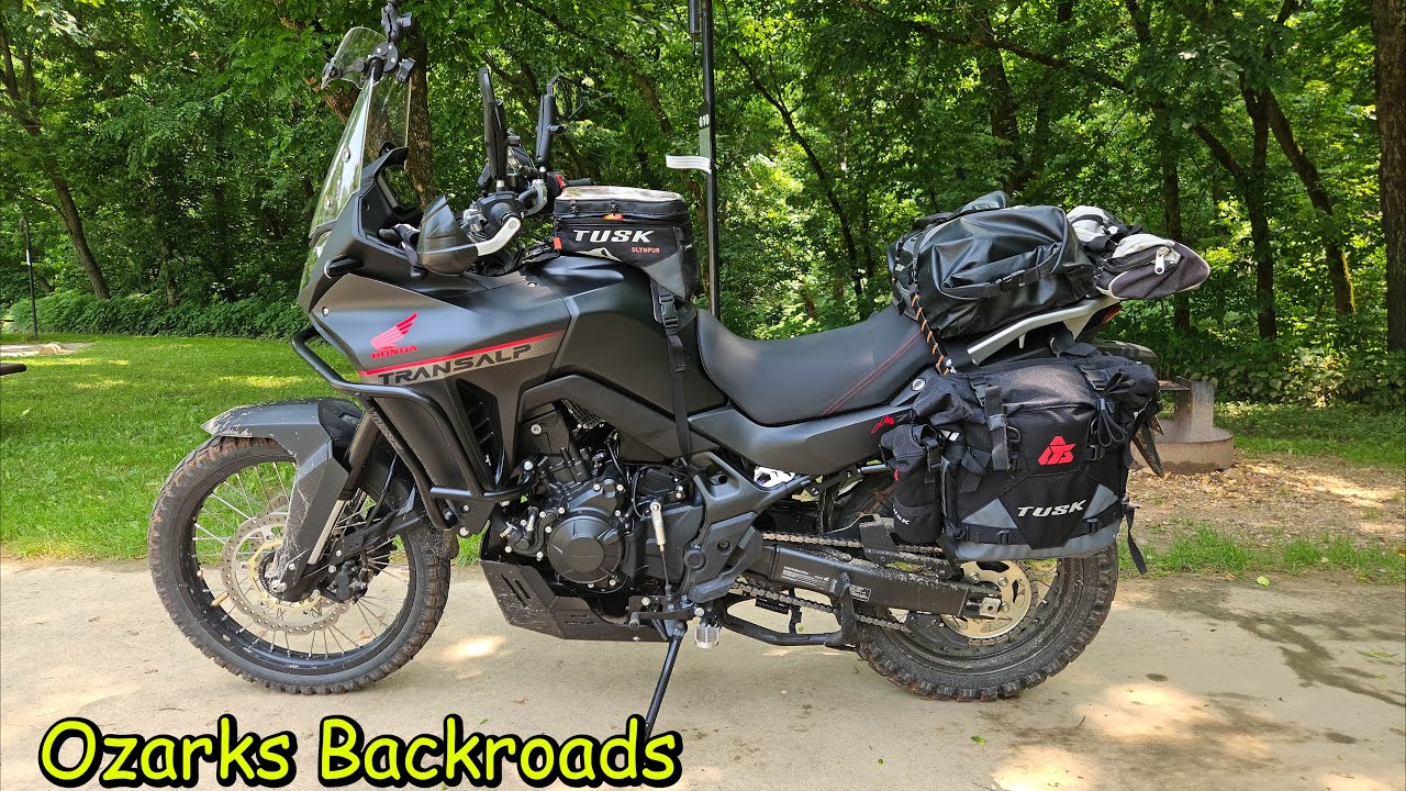 The Ozarks is too Saturated for the Transalp...
