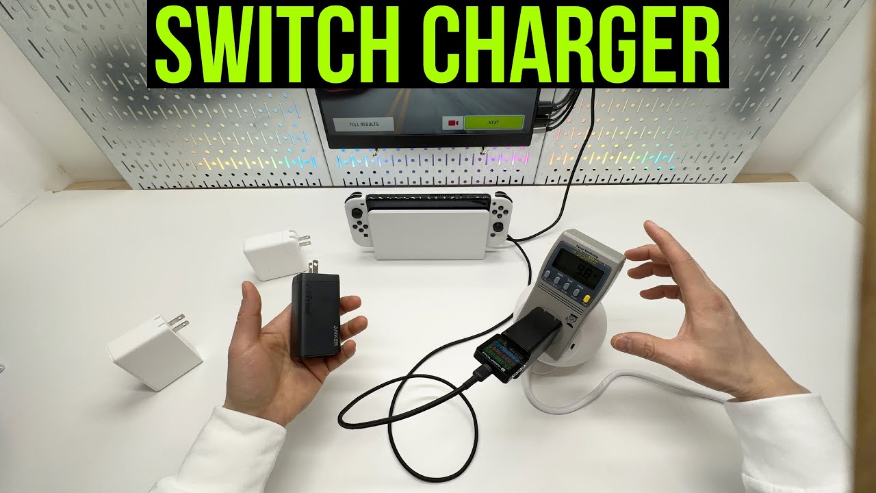 Лучшее зарядное устройство для Nintendo Switch. Baseus против Anker против Apple