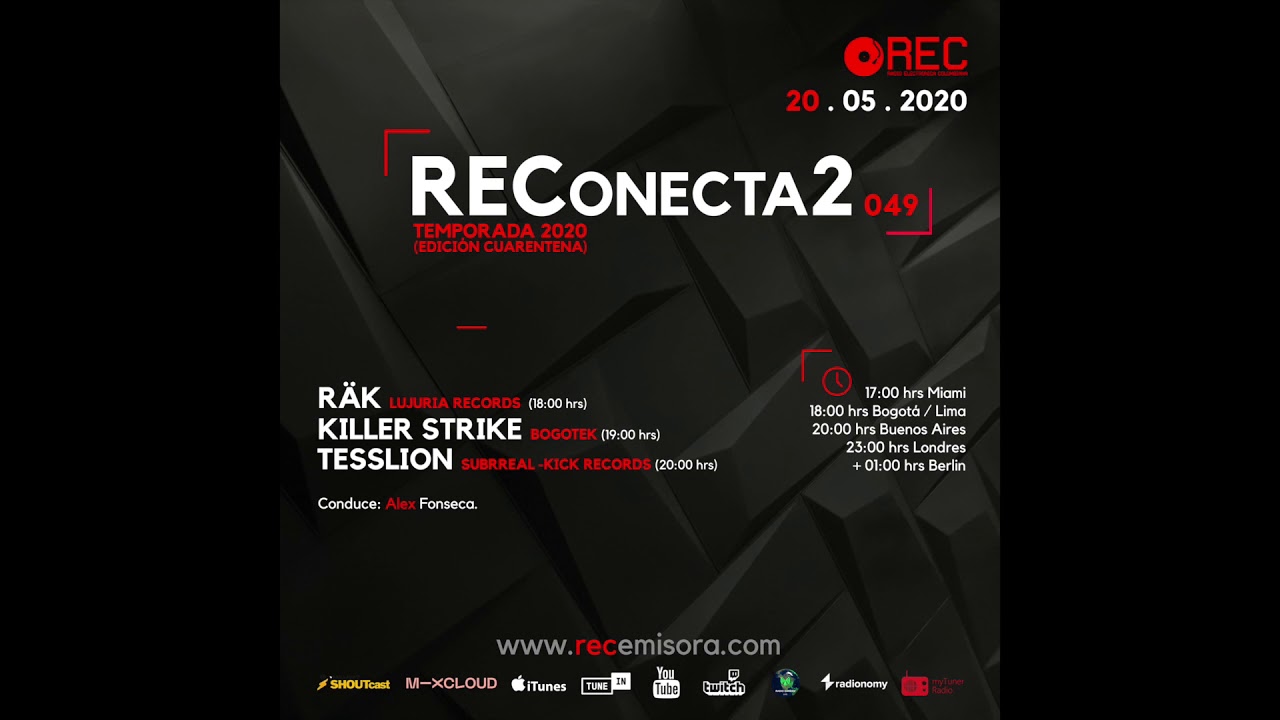 TeKno & AcidCore Mix ⚡🦁⚡ TESSLION / Rec Radio Electronica Colombiana