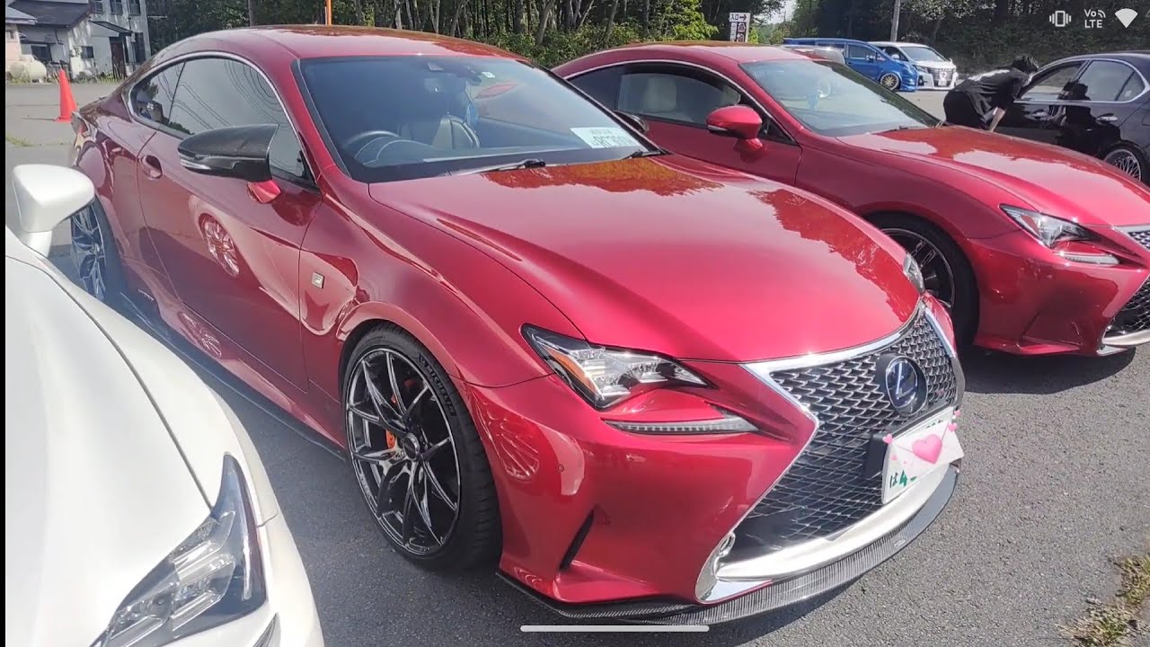 愛車LEXUS RC300hハイブリット、のっちゃうタイプなんです😍