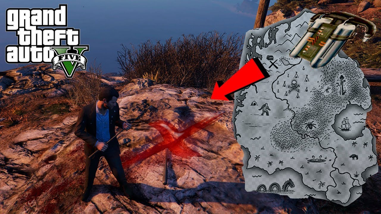 El mapa del tesoro del Jetpack esta completado al 80%... nuevos sitios añadidos ? GTA V Misterios