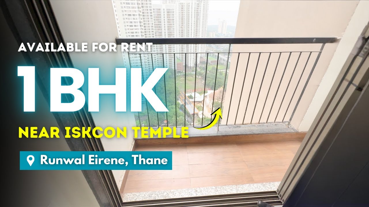 Runwal Eirene 1BHK Flat For Rent In Balkum Thane