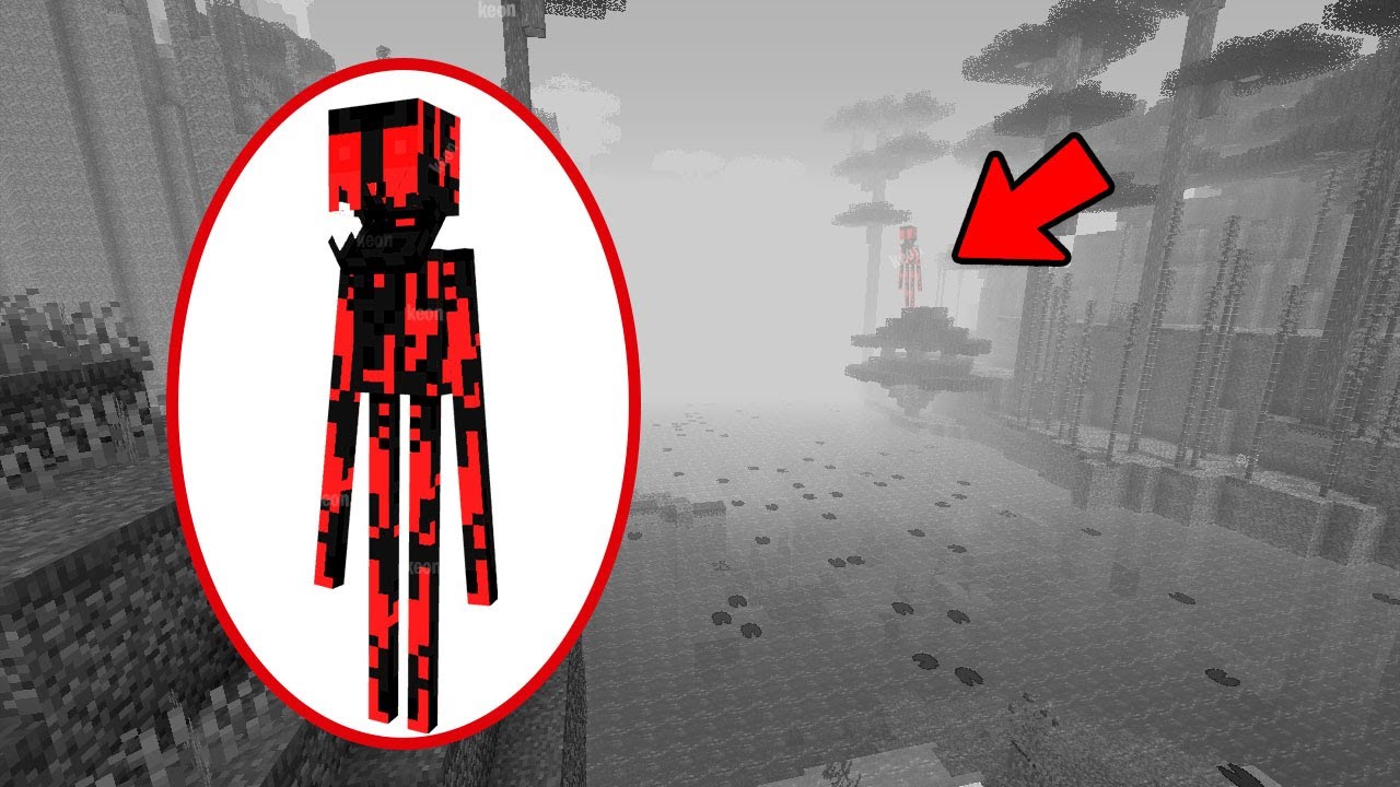 ¿El enderman de sangre realmente existe en esta semilla?