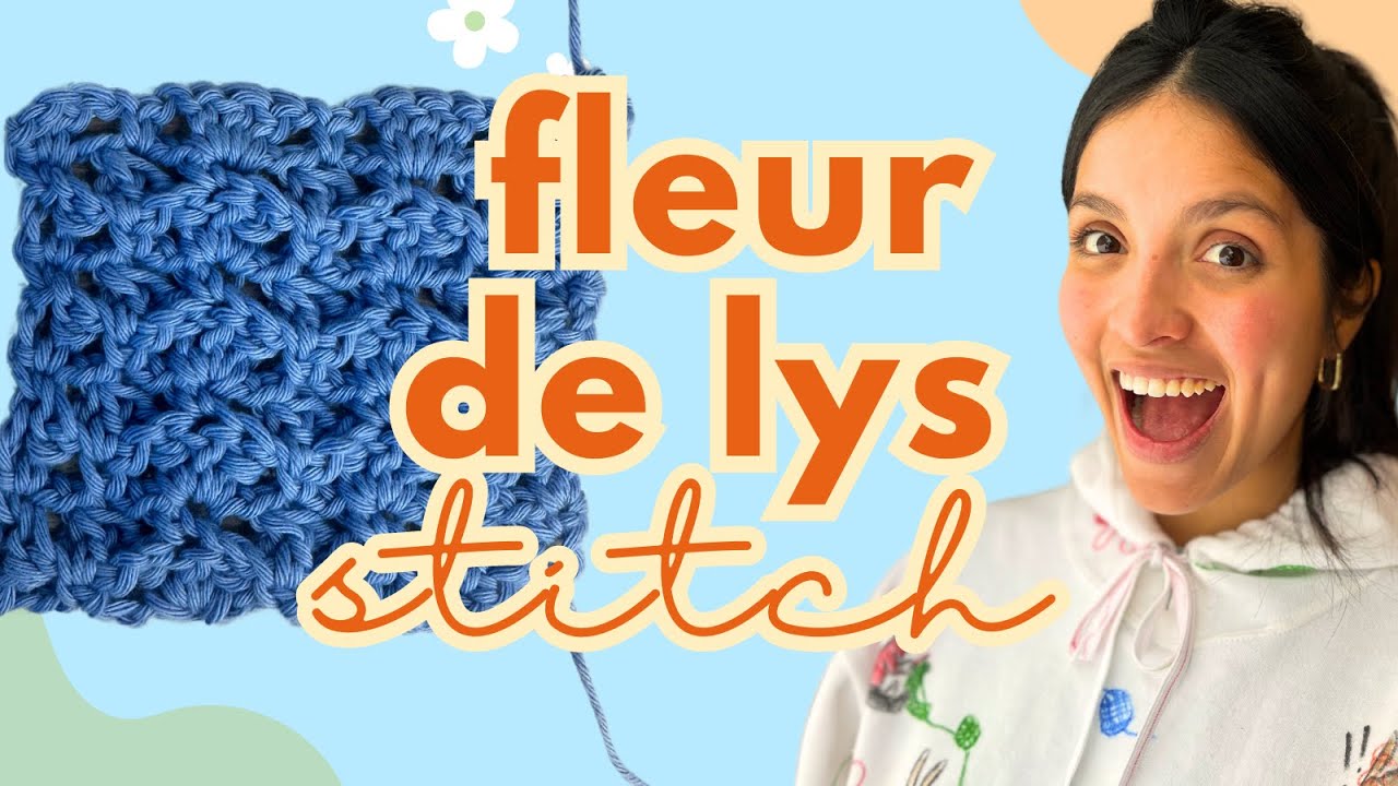 The Fleur De Lys stitch (tutorial)