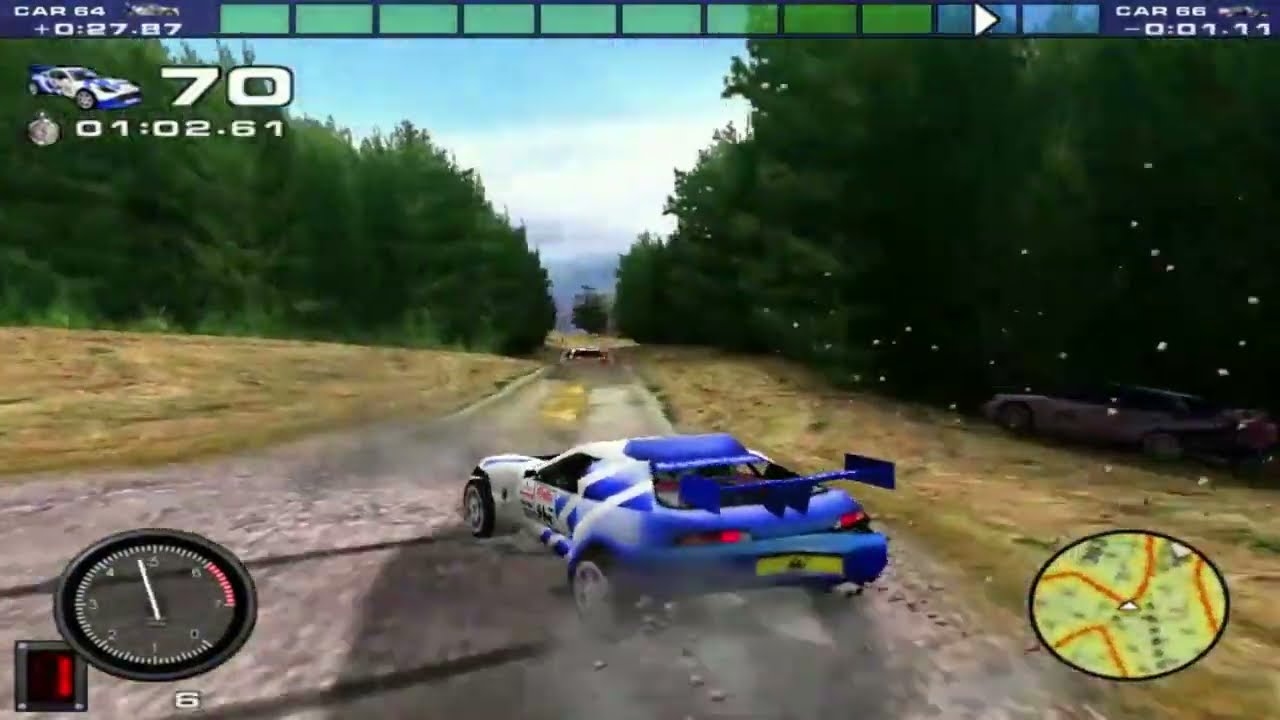 Mobil 1 Rally (#18-ost.) - Gra zręcznościowa (Vauxhall Rally of Wales)