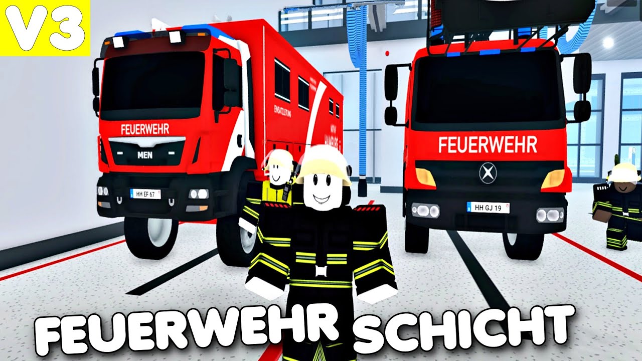 Schicht als Feuerwehrmann auf Notruf Hamburg V3