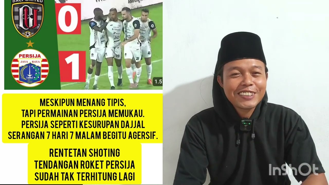 Serangan PERSIJA bikin geleng geleng kepala. 