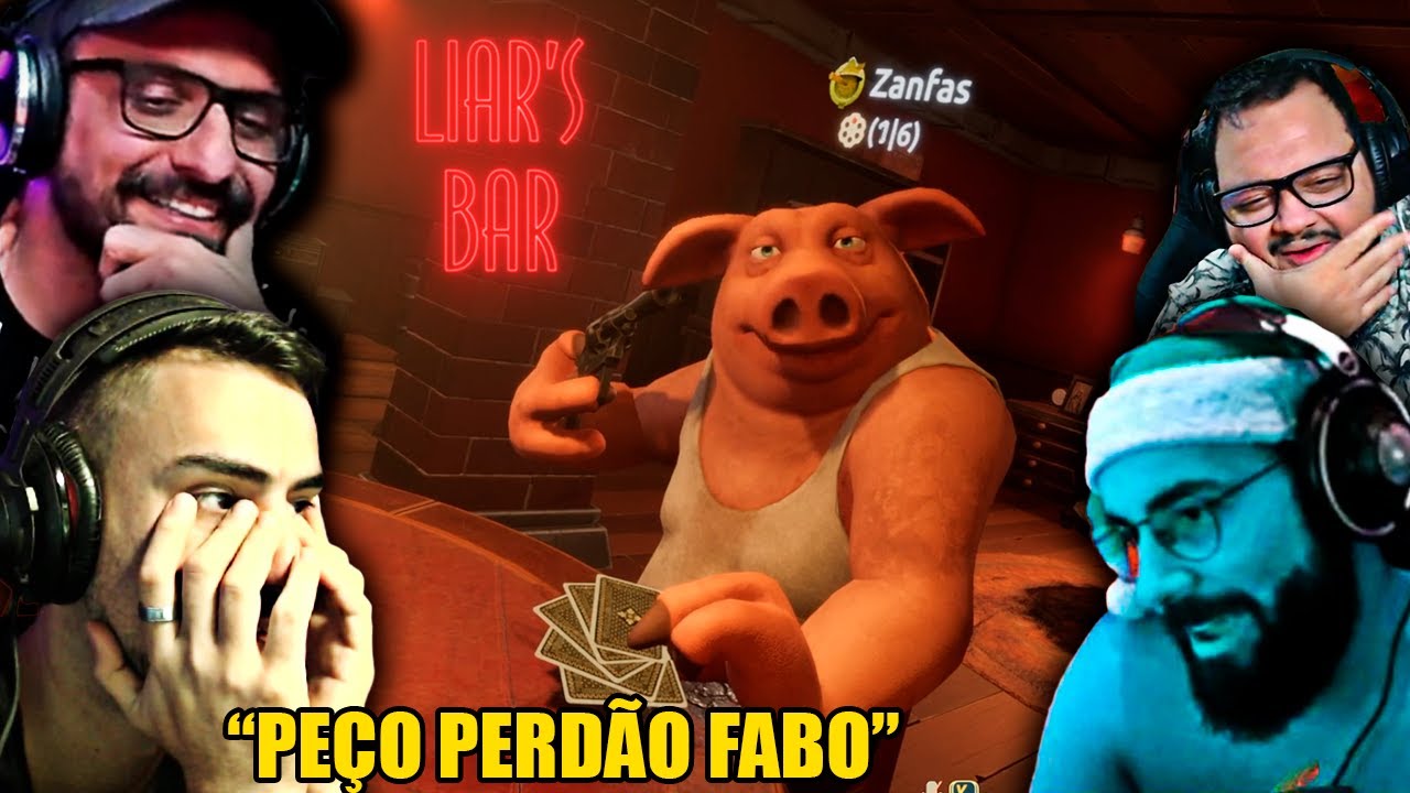 ZANFAS NÃO CONFIA NOS AMIGOS - SMZINHO IBURA FABIOCOG LIAR'S BAR