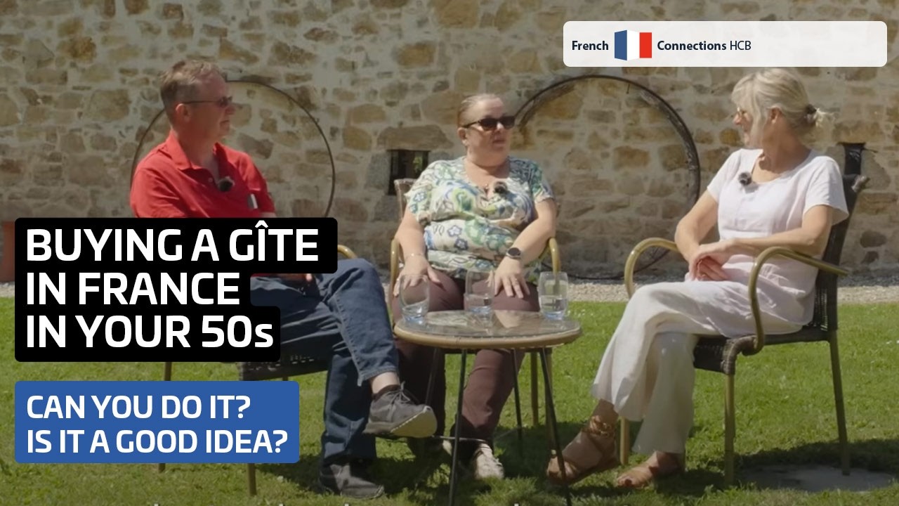 Why this couple retired in France in their 50s, bought a rental property & made new friends