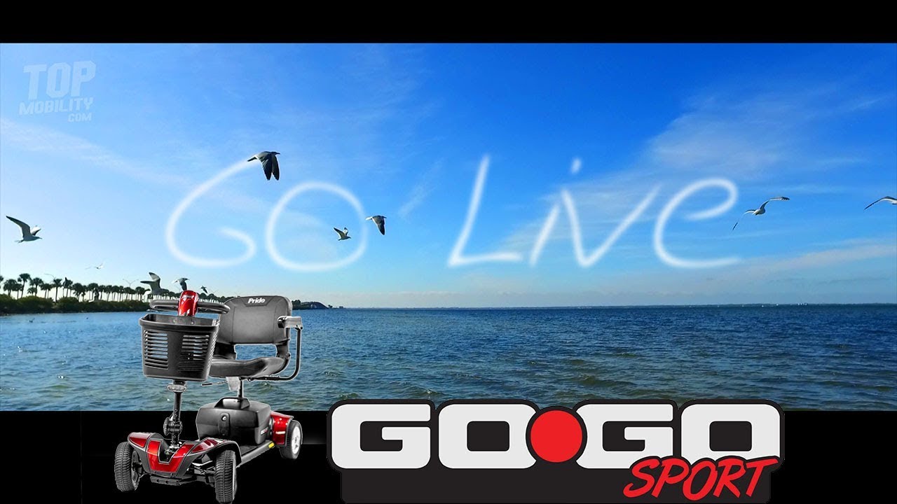 Go Live Go-Go Sport Scooter - Top Mobility.com