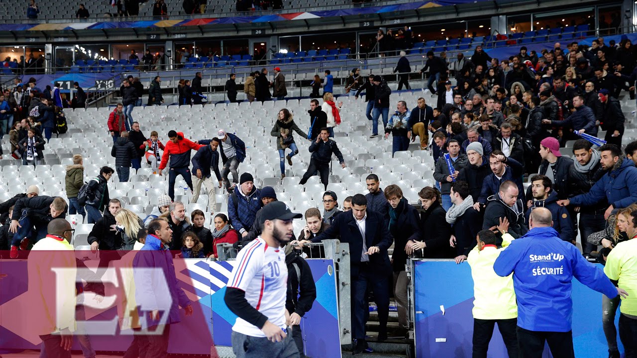Pánico en el Stade de France de París por explosiones/ Hiram Hurtado
