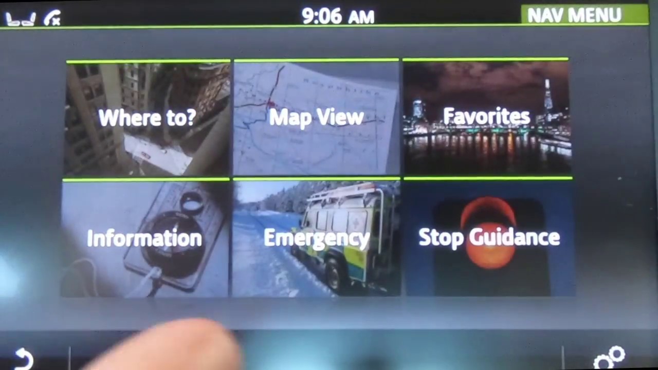 InControl Touch Voice Navigation Commands