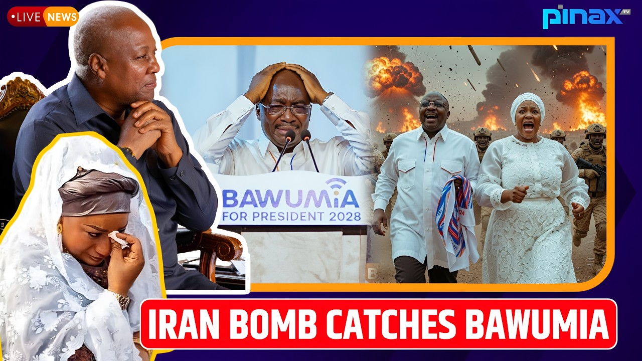 🚨BREAK: IRAN B0MB CROSSFIRE CATCHES BAWUMIA & WIFE SAMIRA IN DUBAI, MAHAMA SENDS MILITARY TO RESCUE