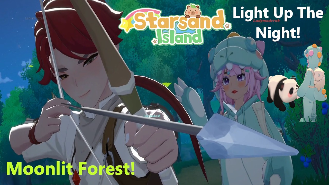 Moonlit Forest Cave & Light Up The Night! - STARSAND ISLAND