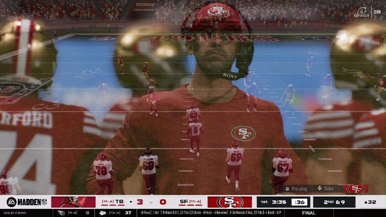NFC Wild Card Bucs at 49ers