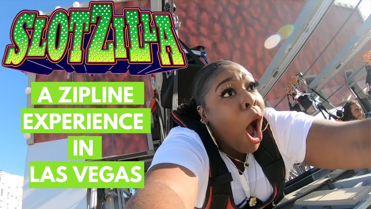 Vlog: Slotzilla Zipline Experience in Las Vegas Nevada