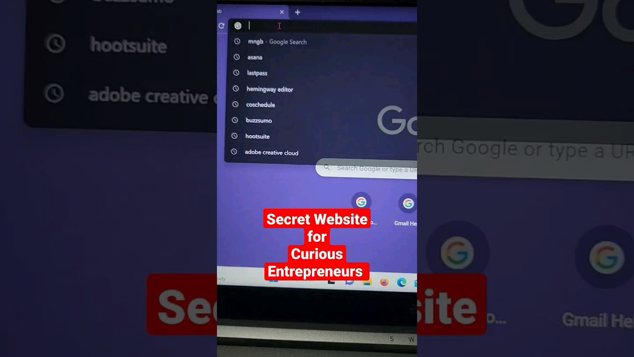 Secret Website for Curious  Entrepreneurs #secretwebsites #websites #shorts