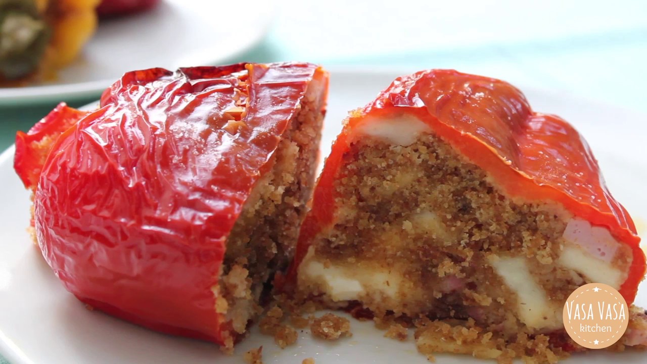 Peperoni ripieni alla siciliana - Ricetta