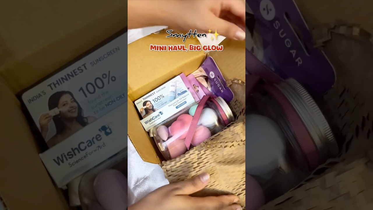 New Smytten treats just dropped!👀 #smytten #haulvideo #unboxing #unboxingvideo