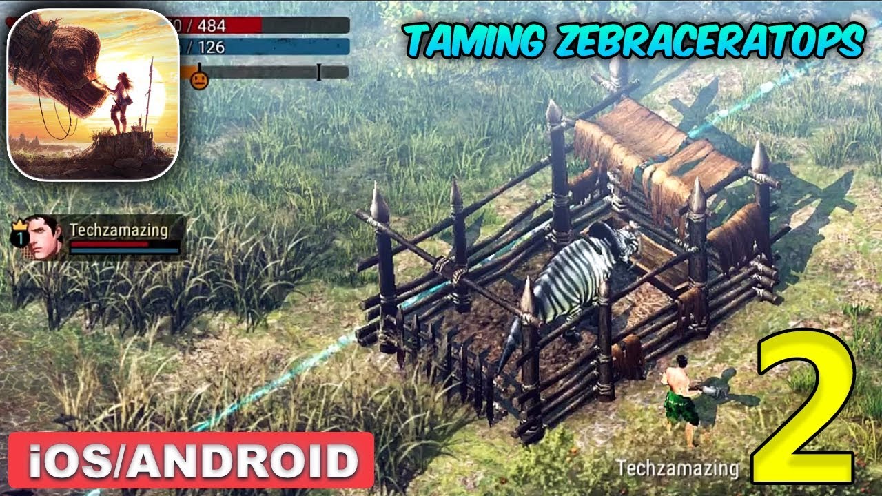 DURANGO : WILD LANDS - TAMING ZEBRACERATOPS GAMEPLAY - Part 2