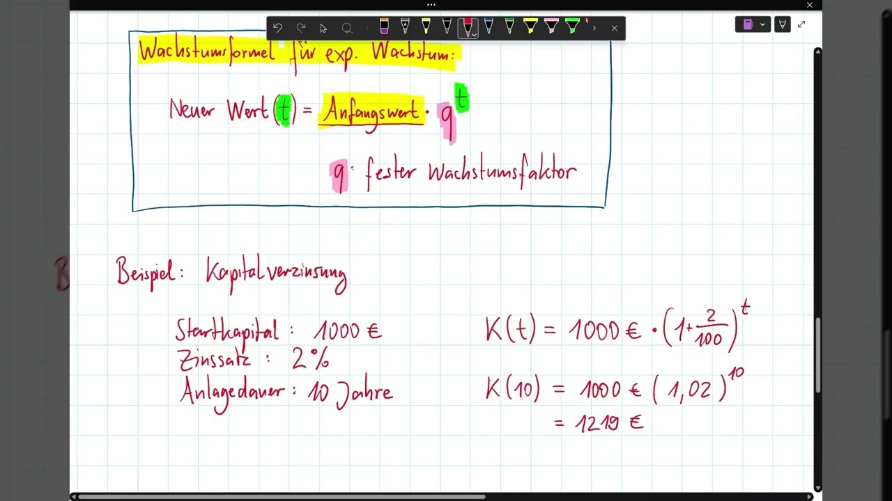 Exponentielles Wachstum
