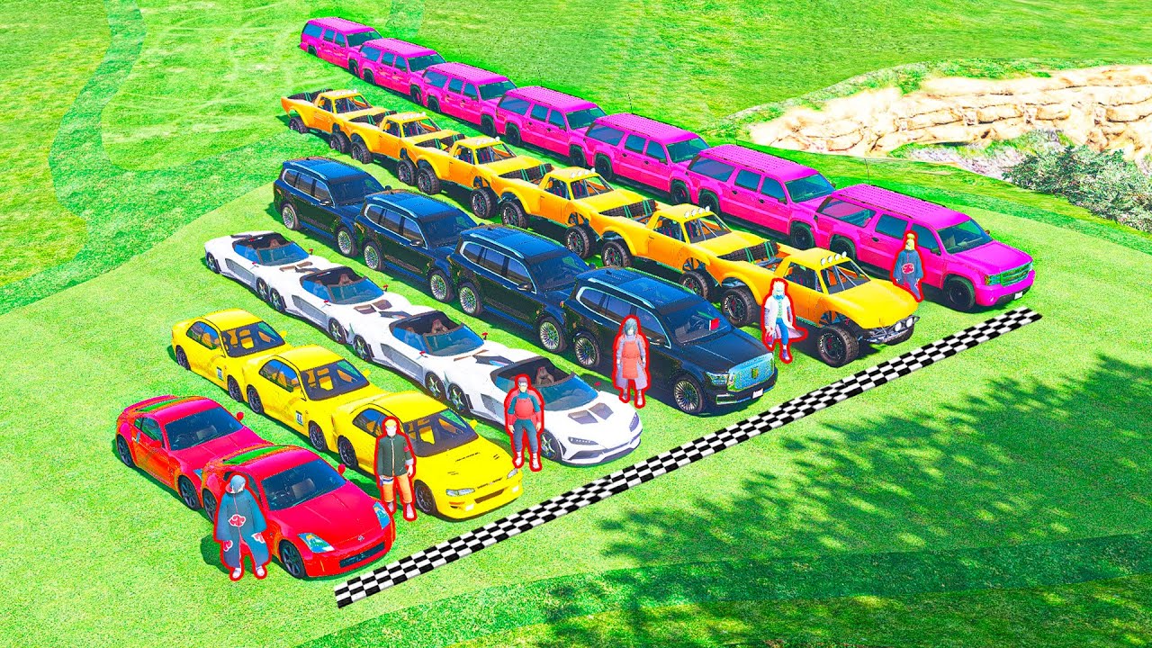 ҚАЙ ШИНОБИДЫҢ КӨЛІГІ ЕҢ ҰЗЫН? (GTA V)