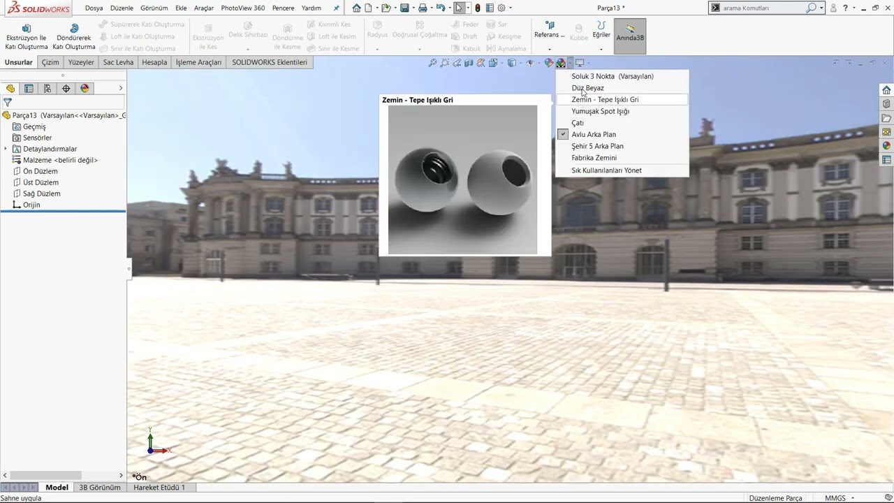 08- Solidworks Kısayol Oluşturma ve Ayarlar - Solidworks Eğitim