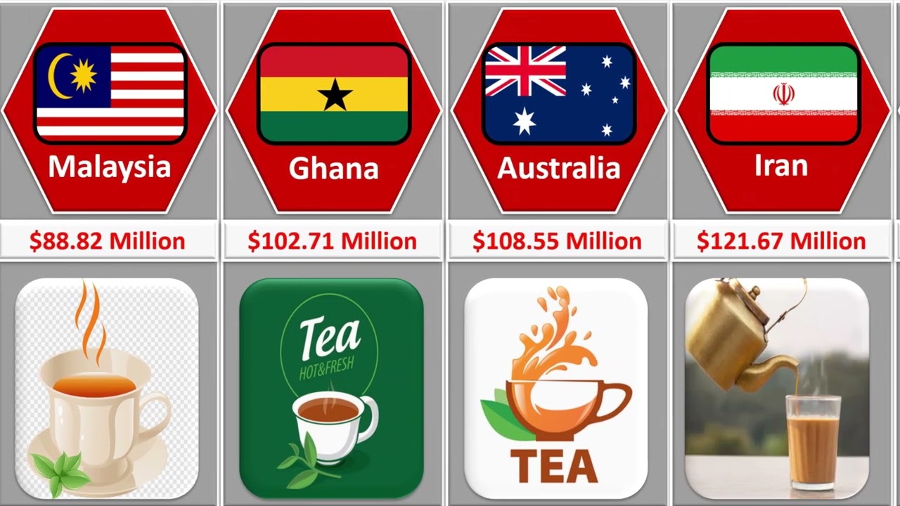 Highest Tea Imports From Different Countries | Tea Importers from different Countries |