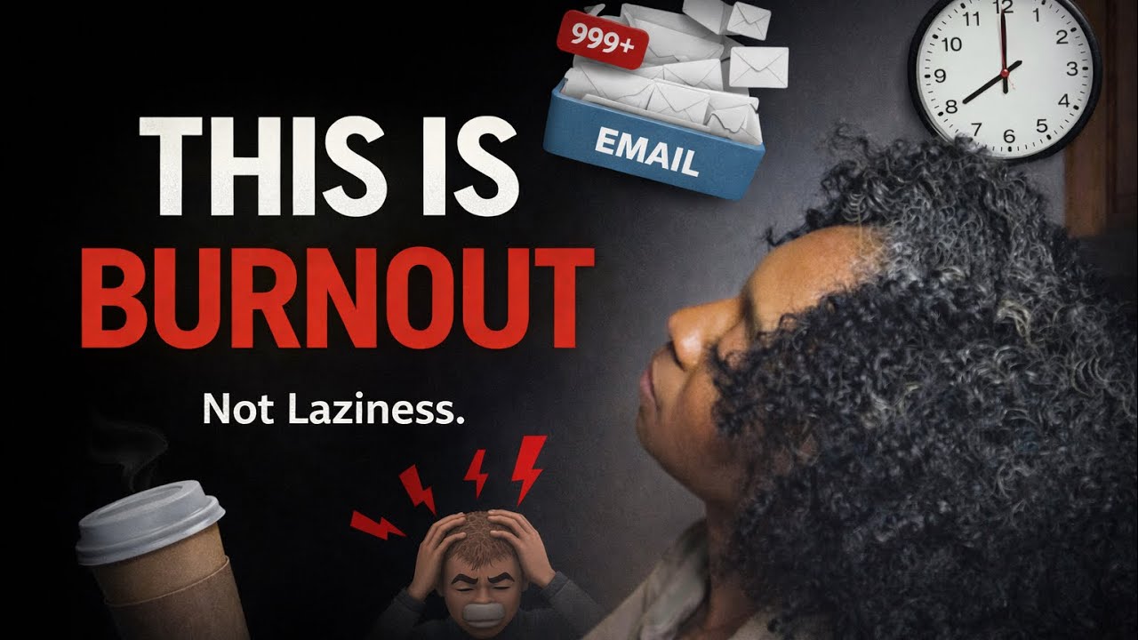 Why You’re So Tired (It’s Not Laziness - It’s Burnout)