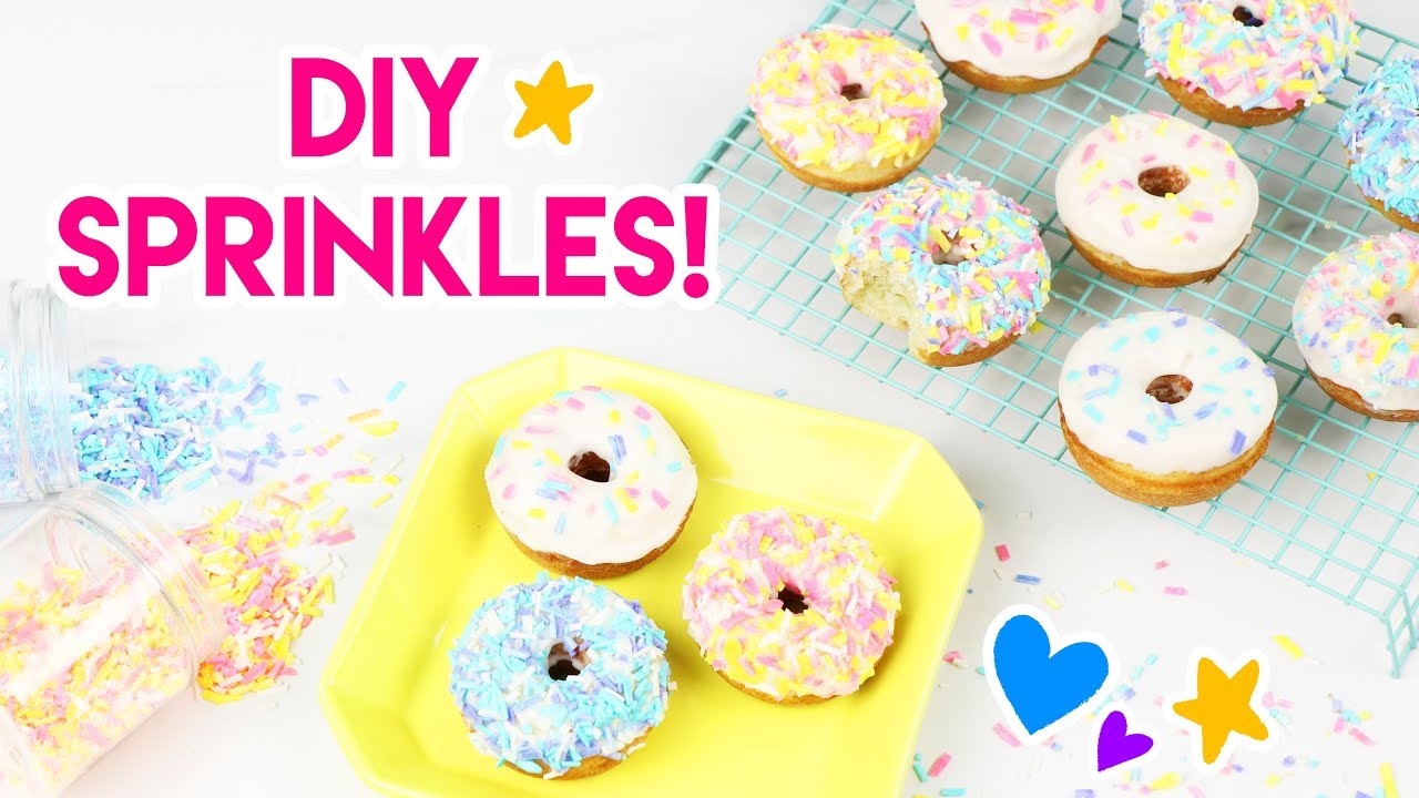 How to Make DIY Rainbow Sprinkles!