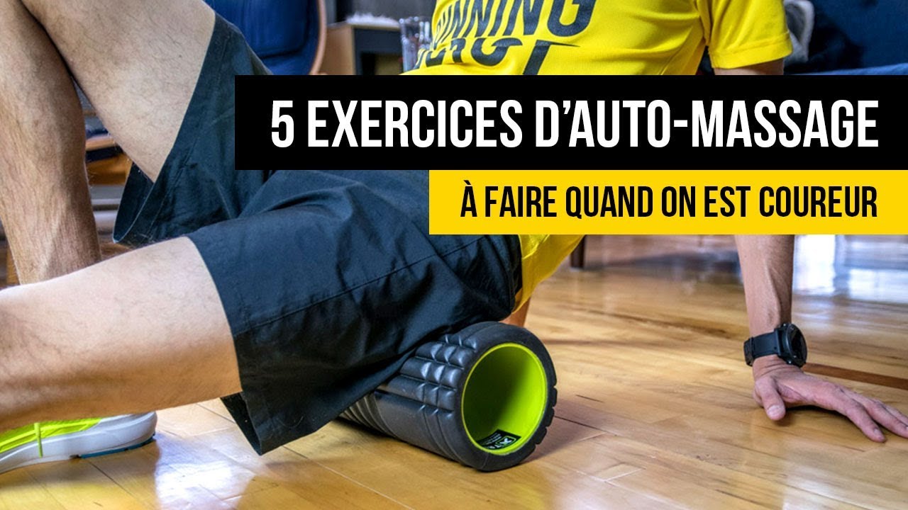 Foam Roller : les 5 exercices d’auto massage pour la course à pied