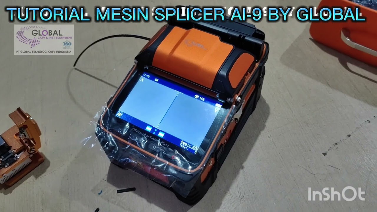 TUTORIAL MESIN SPLICER AI-9 BY GLOBAL