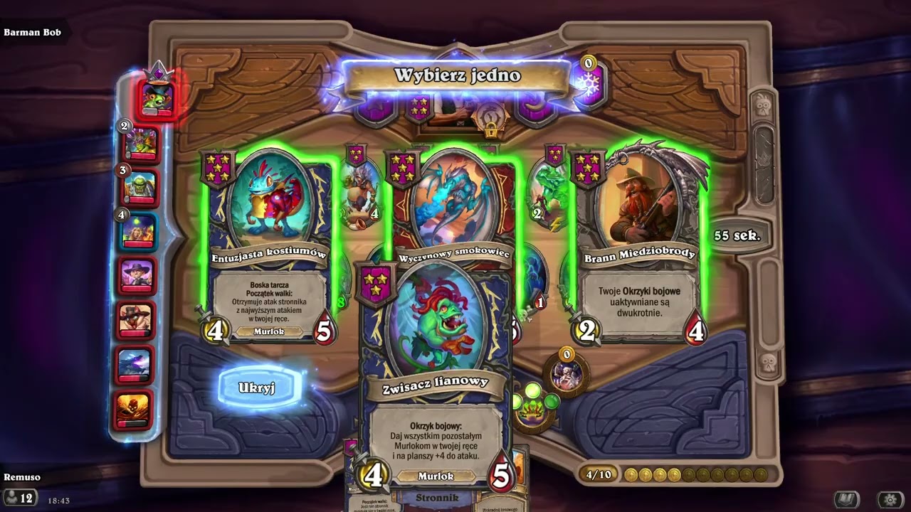 Hearthstone battlegrounds daily#35 Murloc win