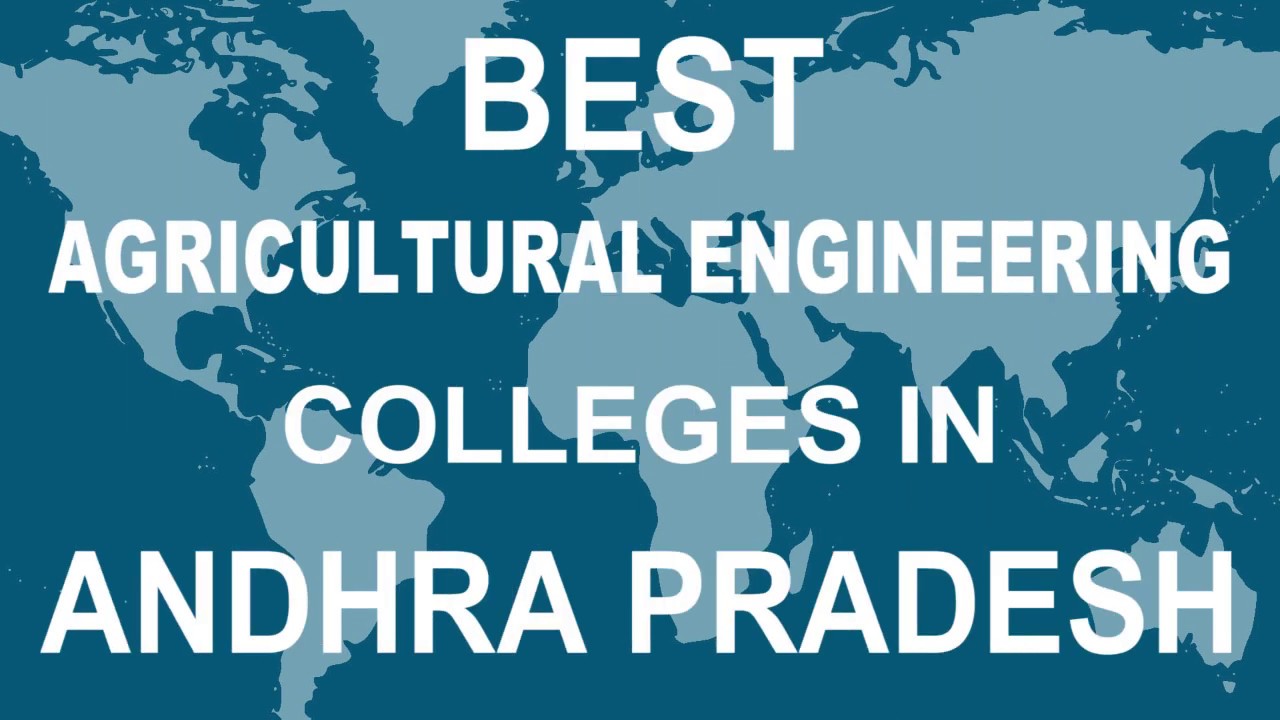 Best Agricultural Engineering Colleges in Andhra Pradesh