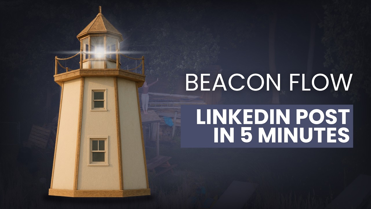 Beacon FLOW introduction | LinkedIn content assistant