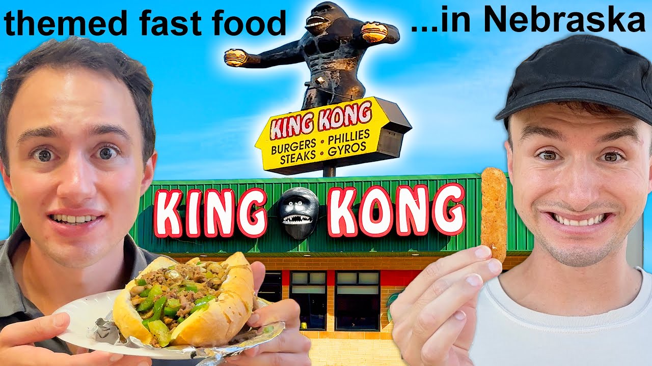 King Kong Themed Fast Food Restaurant.. in Nebraska