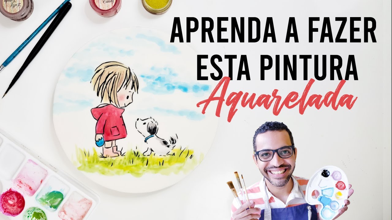 Como fazer uma pintura aquarelada comestível em bolo