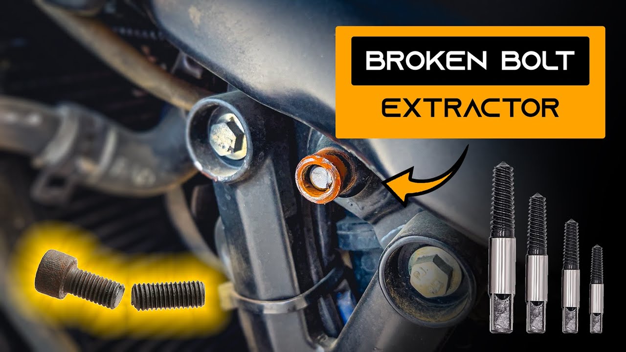 Remove Broken Bolts or Rounded Screws | Broken Bolt Extractor | 