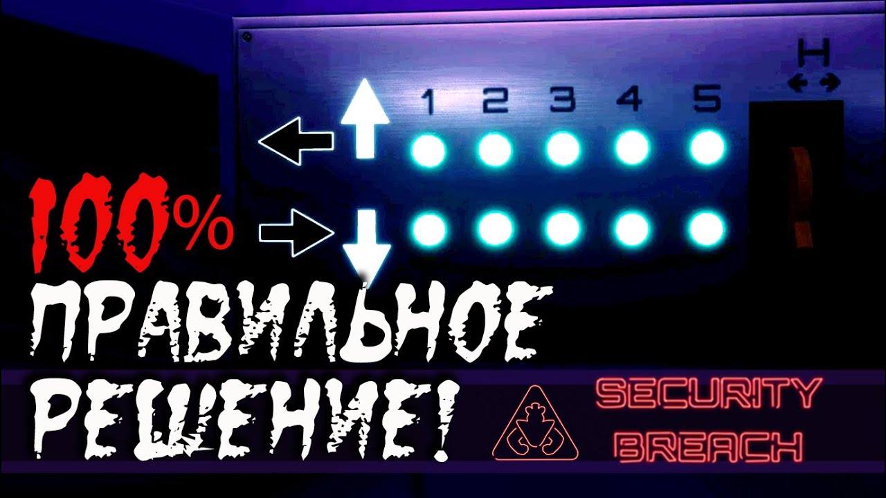 РЕШЕНИЕ СРАБОТАЕТ НА 100% ➤ Five Nights at Freddy's: SECURITY BREACH
