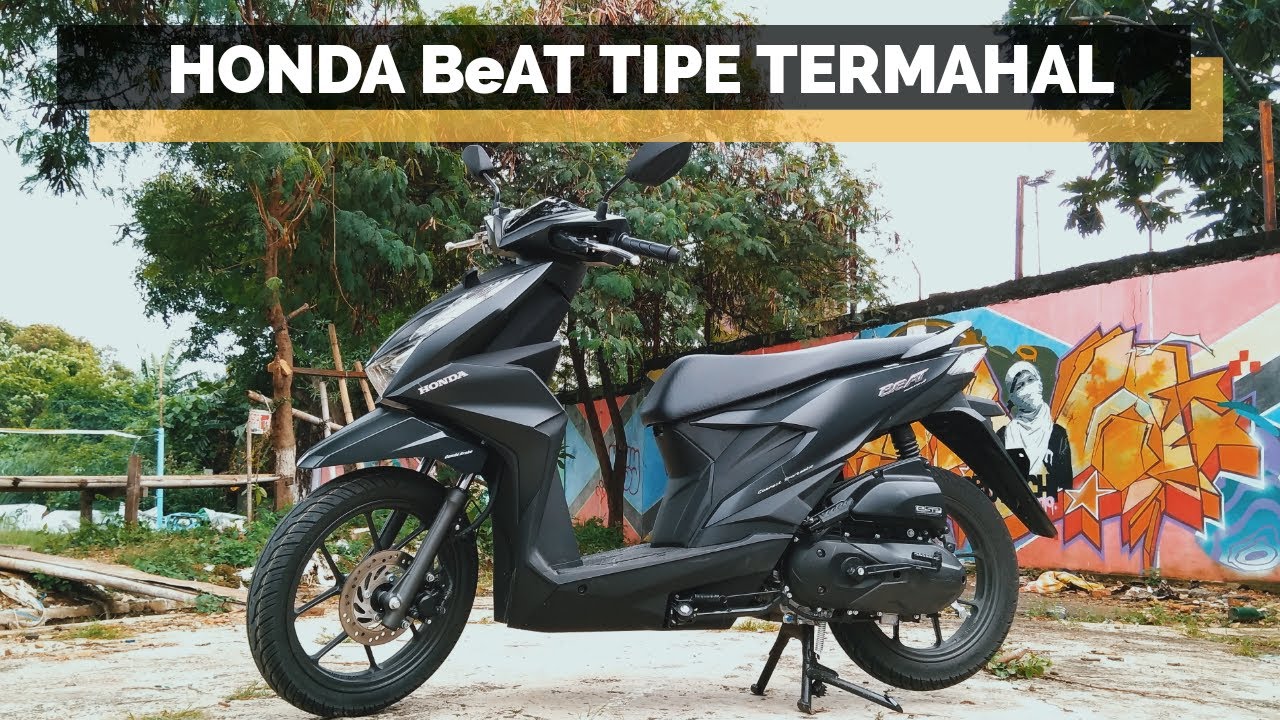 Review Honda Beat Terbaru 2020 CBS ISS Deluxe Black