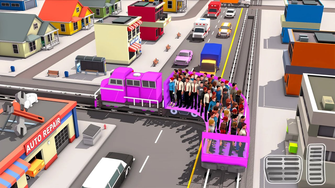 Passenger Express Train Game - Android Game