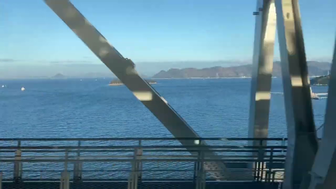 Amazing Asia - Seto Ohashi bridge in Japan built in 1978