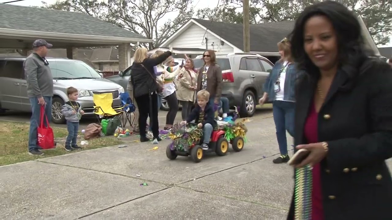 Krewe of Pandas Parade at St. Bernadette Catholic School 2/25/2022