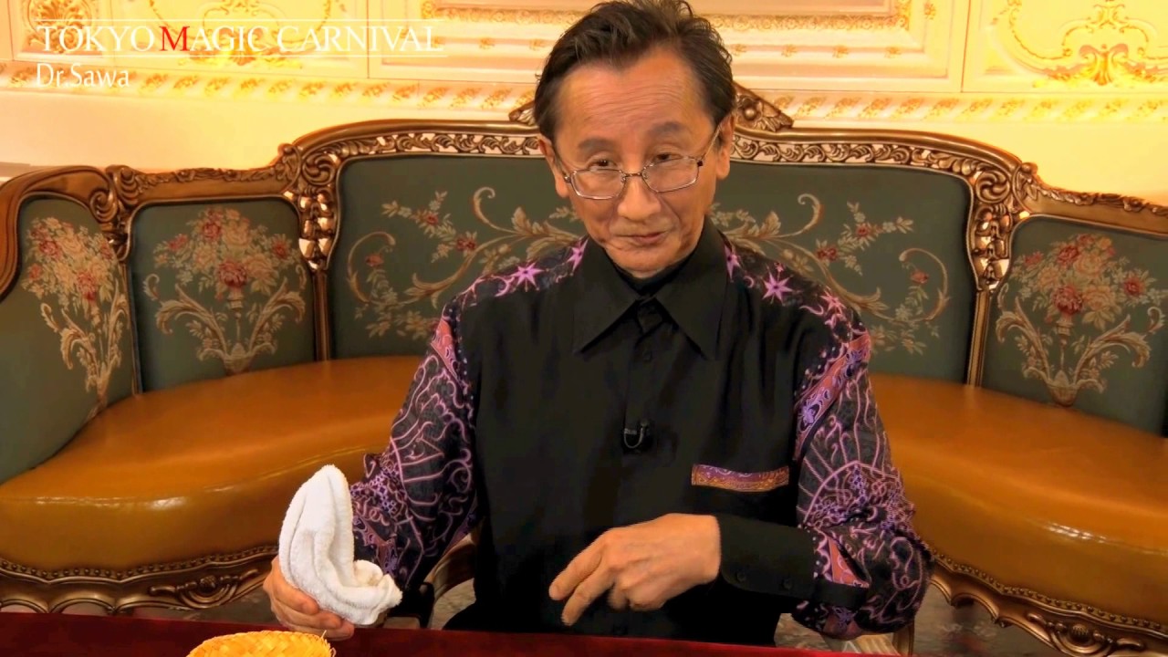 【11】How wonderful! Dr.Sawa's magic. おしぼりが〇〇に変身！とにかく楽しい澤さんのマジック