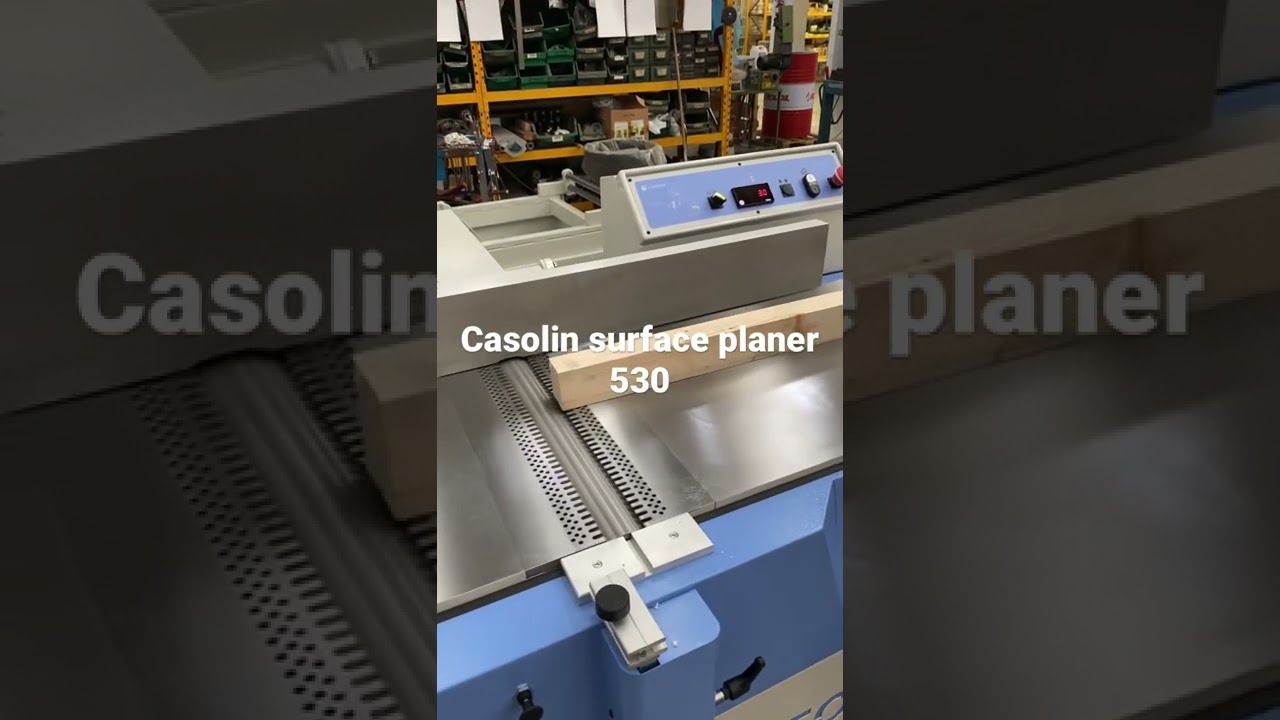 Casolin pialla a filo 530 automatica - Casolin surface planer 530