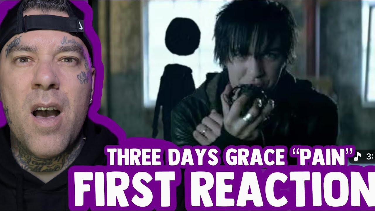 Rapper FIRST TIME REACTION to THREE DAYS GRACE “Pain” (Official Video)