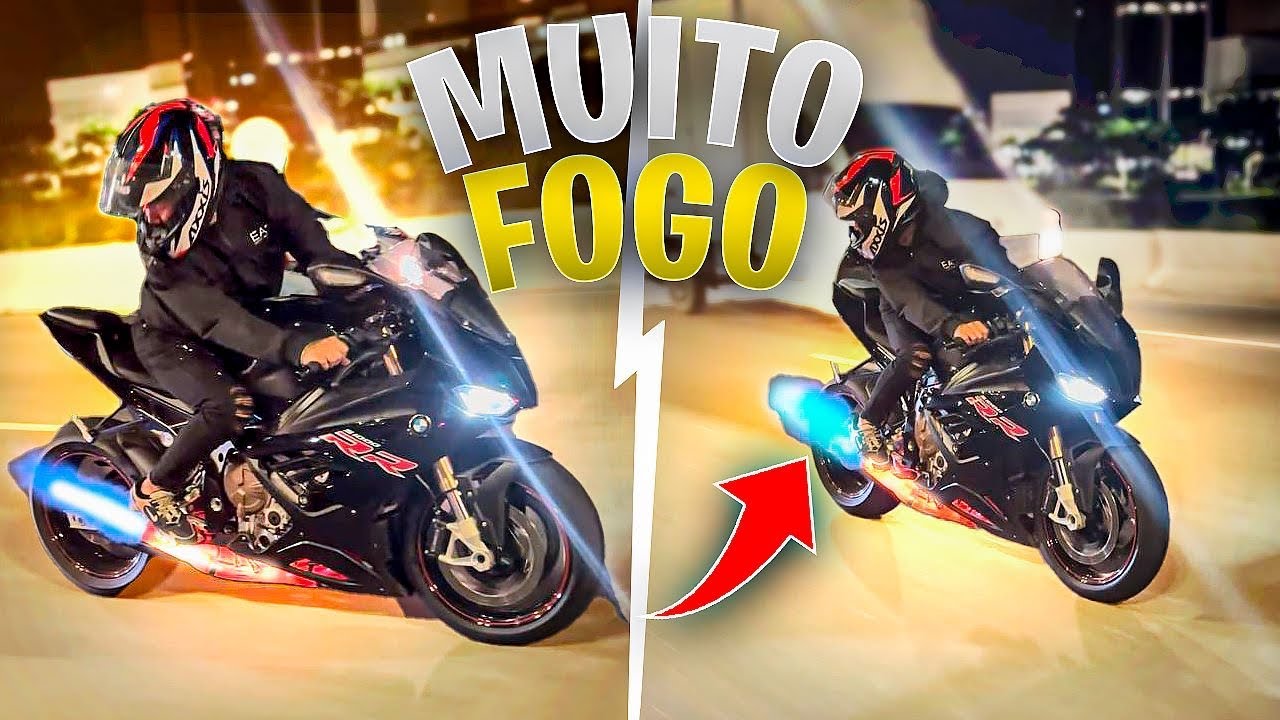 PIÃO DE S1000RR SO O CANO ACABEI COM TUDO NA MARGINAL