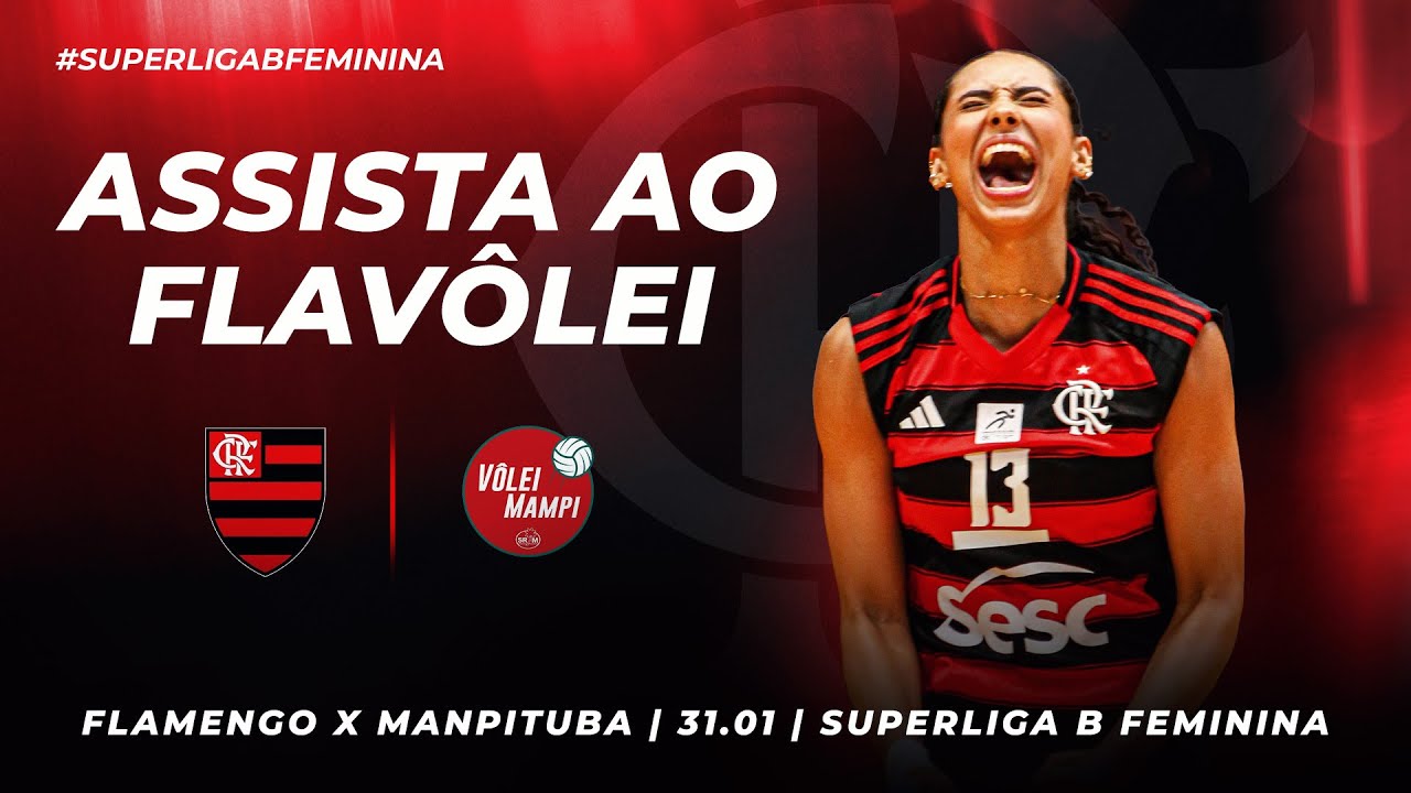 🔴 AO VIVO: FLAMENGO x MAMPITUBA | SUPERLIGA B DE VOLEIBOL FEMININO (31/01/26)