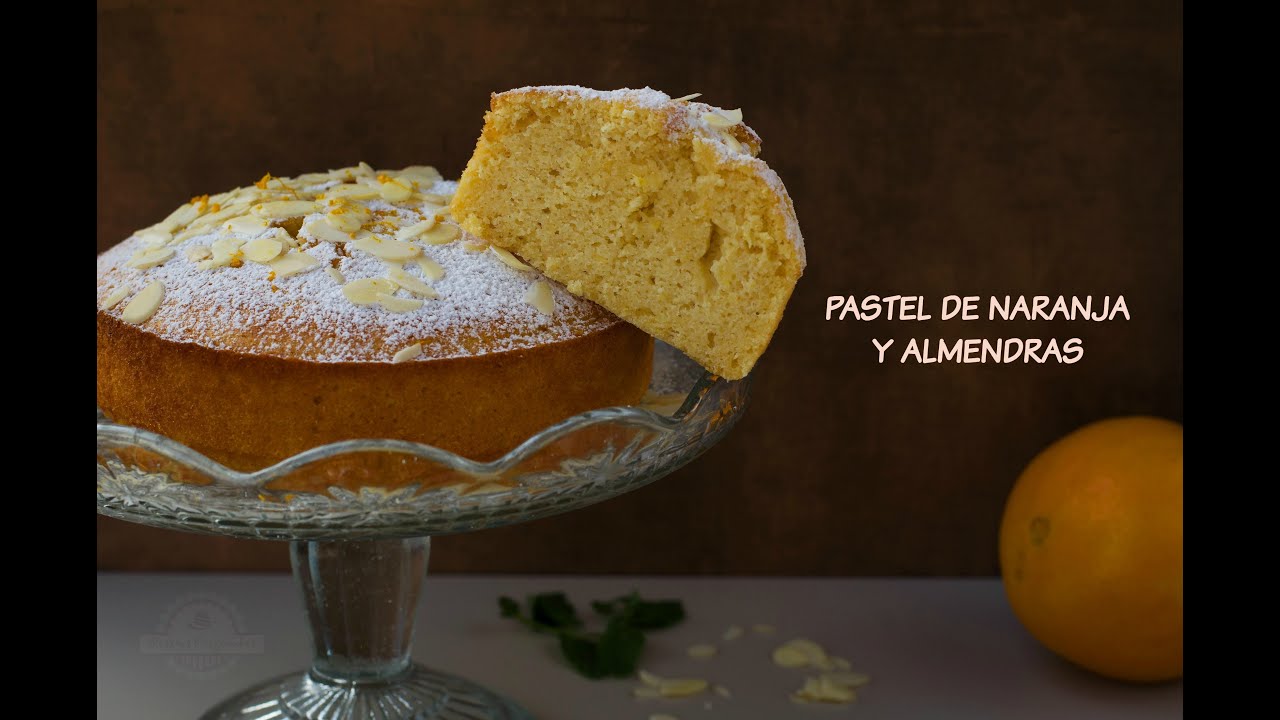 Pastel de Naranja y Almendras - Casero y Fácil